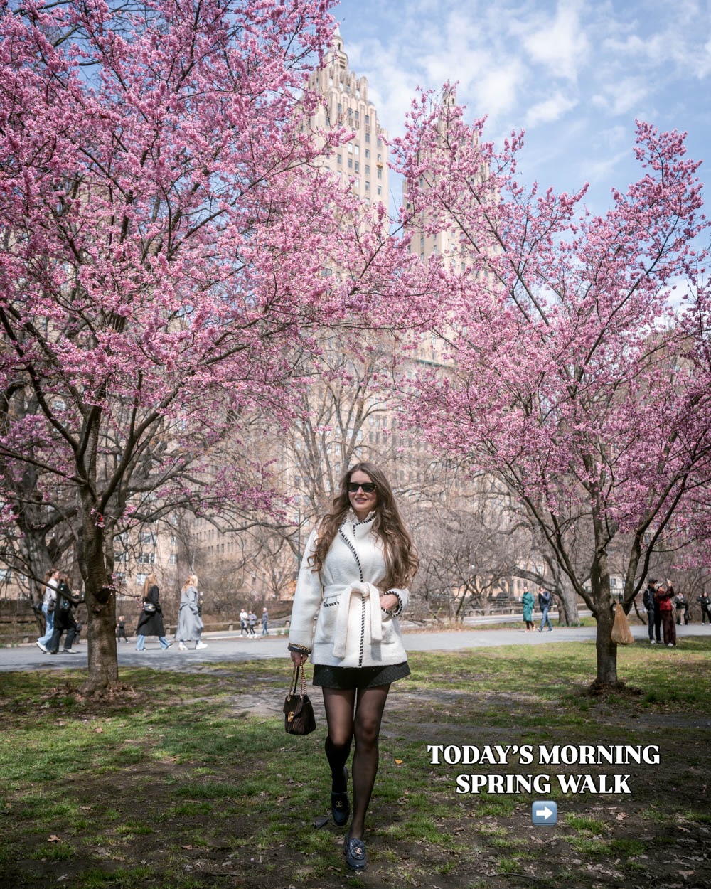 This morning in Central Park felt like one of the first real signs