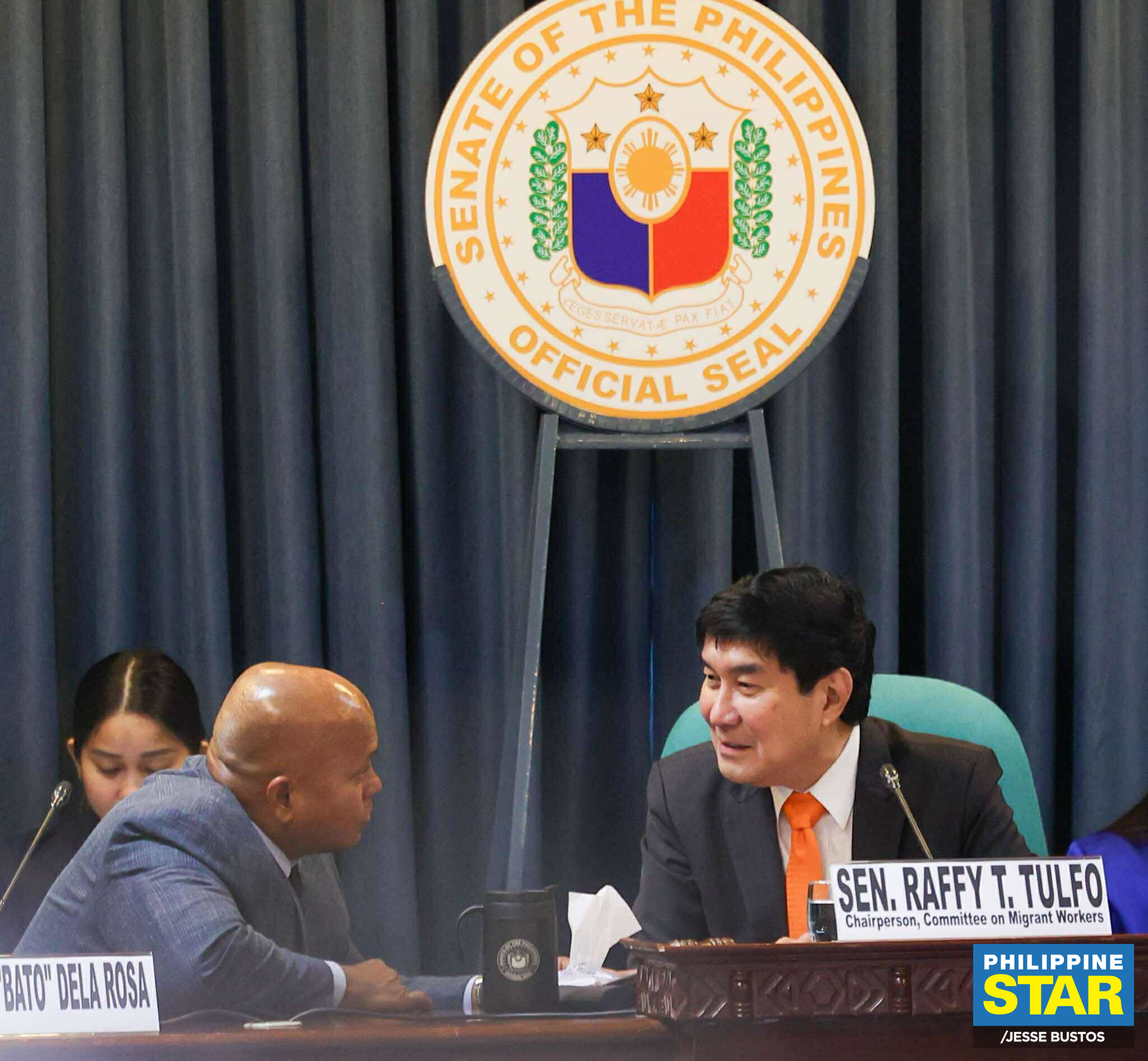 Philippine - Senate committee on migrant workers chair Raffy Tulfo ...