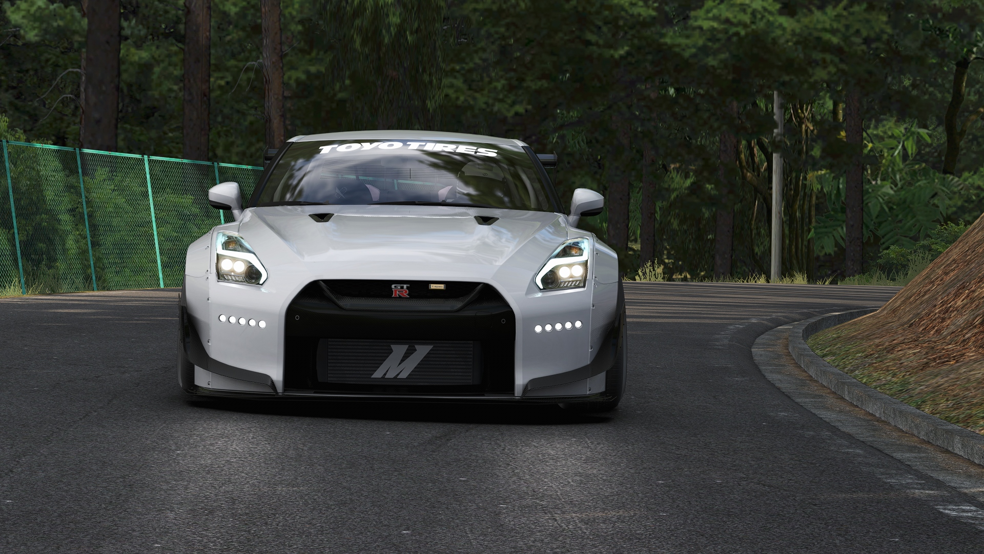 VR Driving - The Rocket Bunny R35 GTR has undergone a...