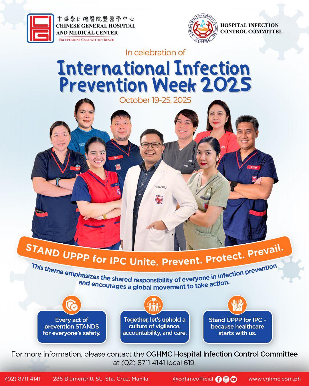 Chinese - Every preventive step counts in keeping our hospital safe ...