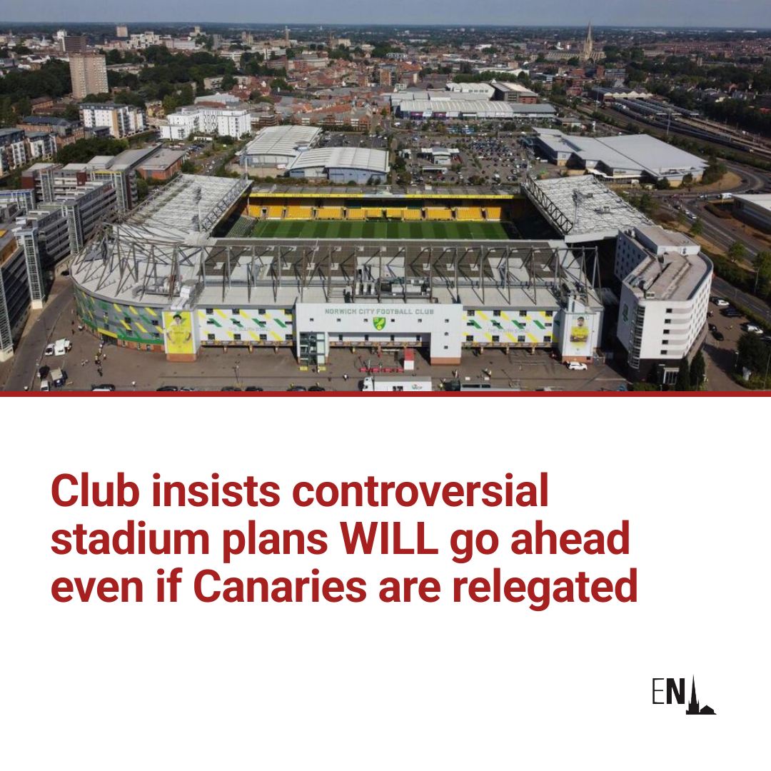 The plans will go ahead next season... - Norwich Evening News | Facebook