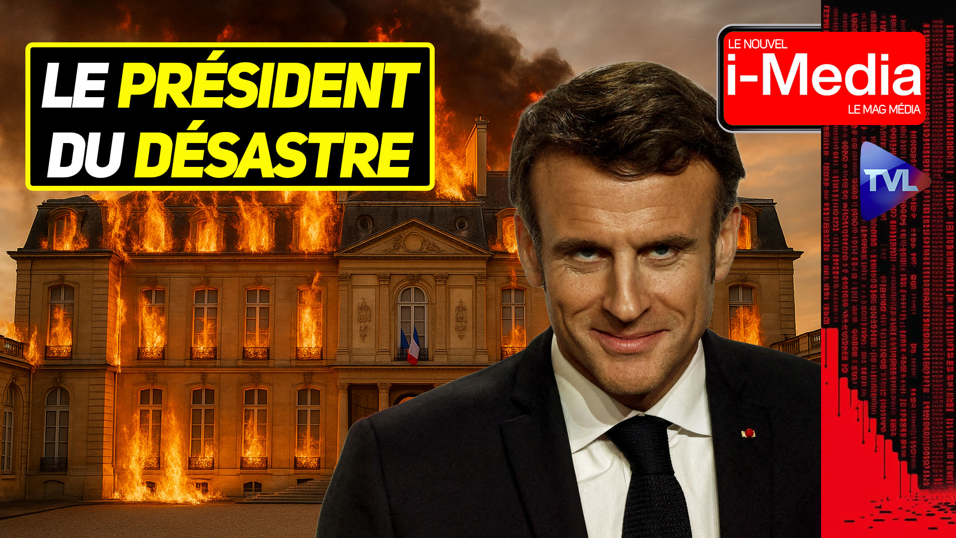 TV - 🎙️ [I-Média] Crise politique : Macron isolé, le système s'effondre ...