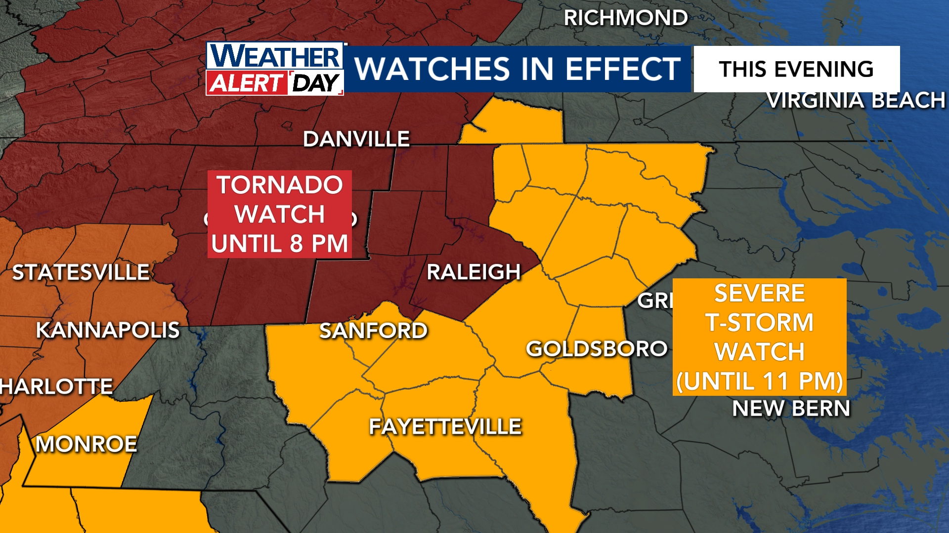 WRAL - All, the NWS is unable to send out watches and warnings. Please ...