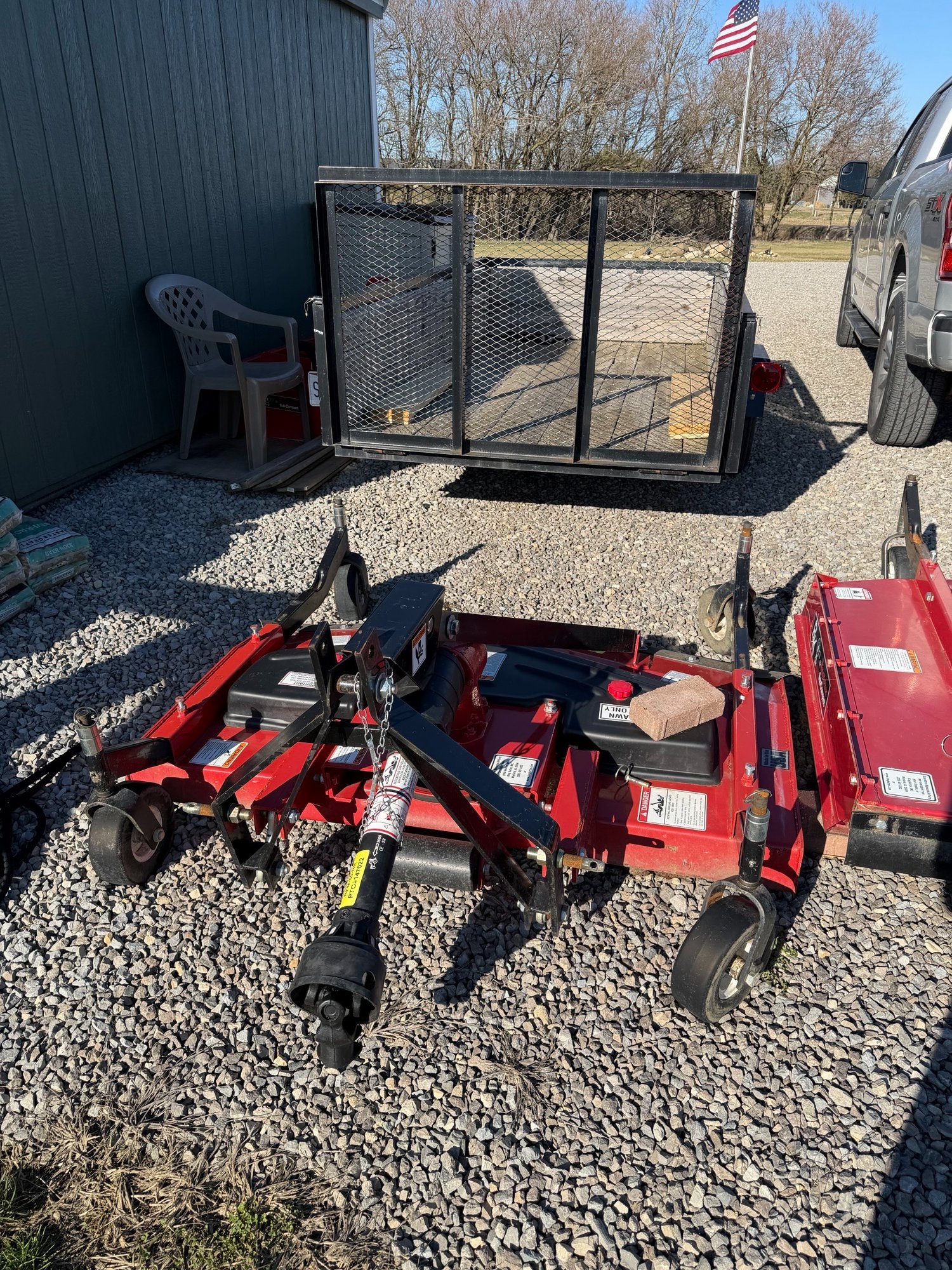 Rural King RK24 Compact tractor, Front Loader, Finish Mower - Lawn ...