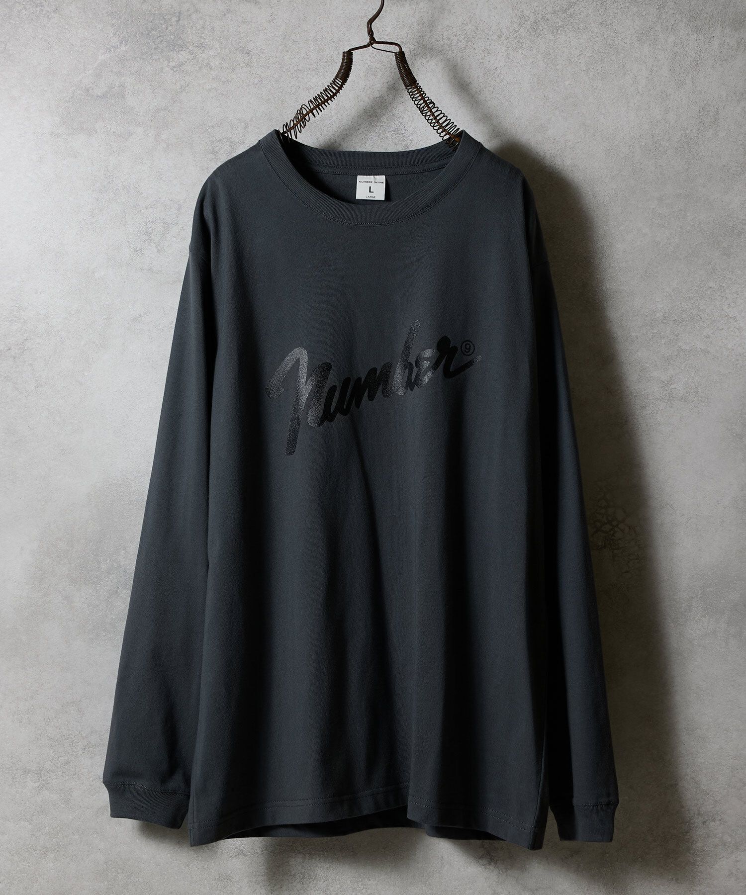 ぞぞ♡オーダーページ PRE ORDER - Number⑨ PRINTED CLASSIC L/S T-SHIRT n-nine-store