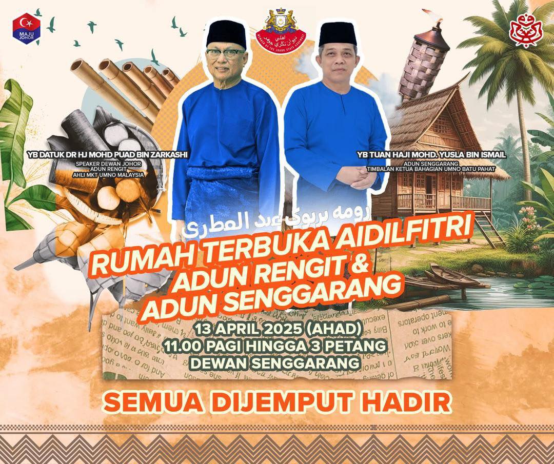 DrPuad - Dijemput semua ke rumah terbuka kami ADUN Rengit & ADUN ...