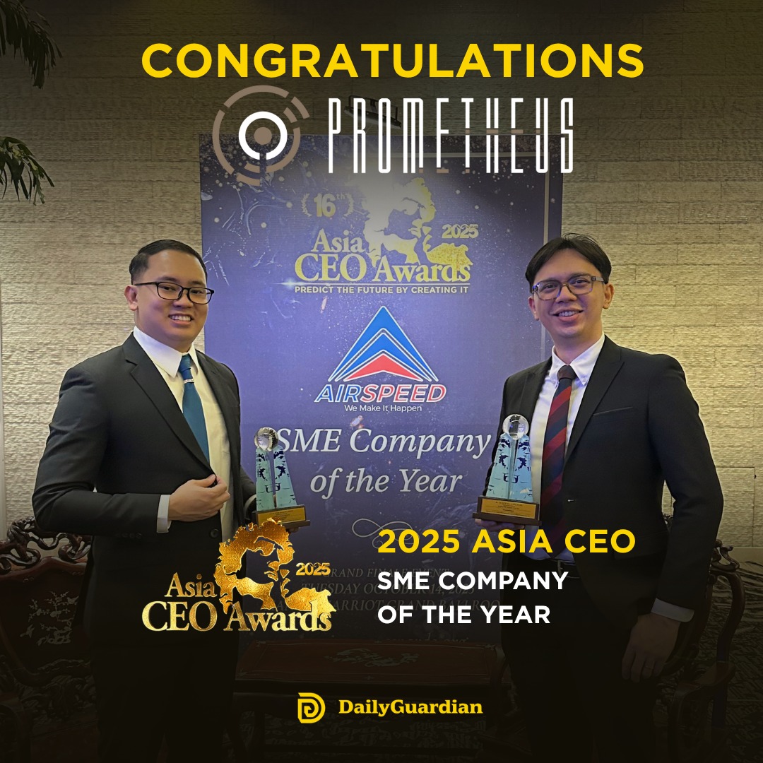 Daily - Congratulations, Prometheus - 2025 Asia CEO SME Company of the ...