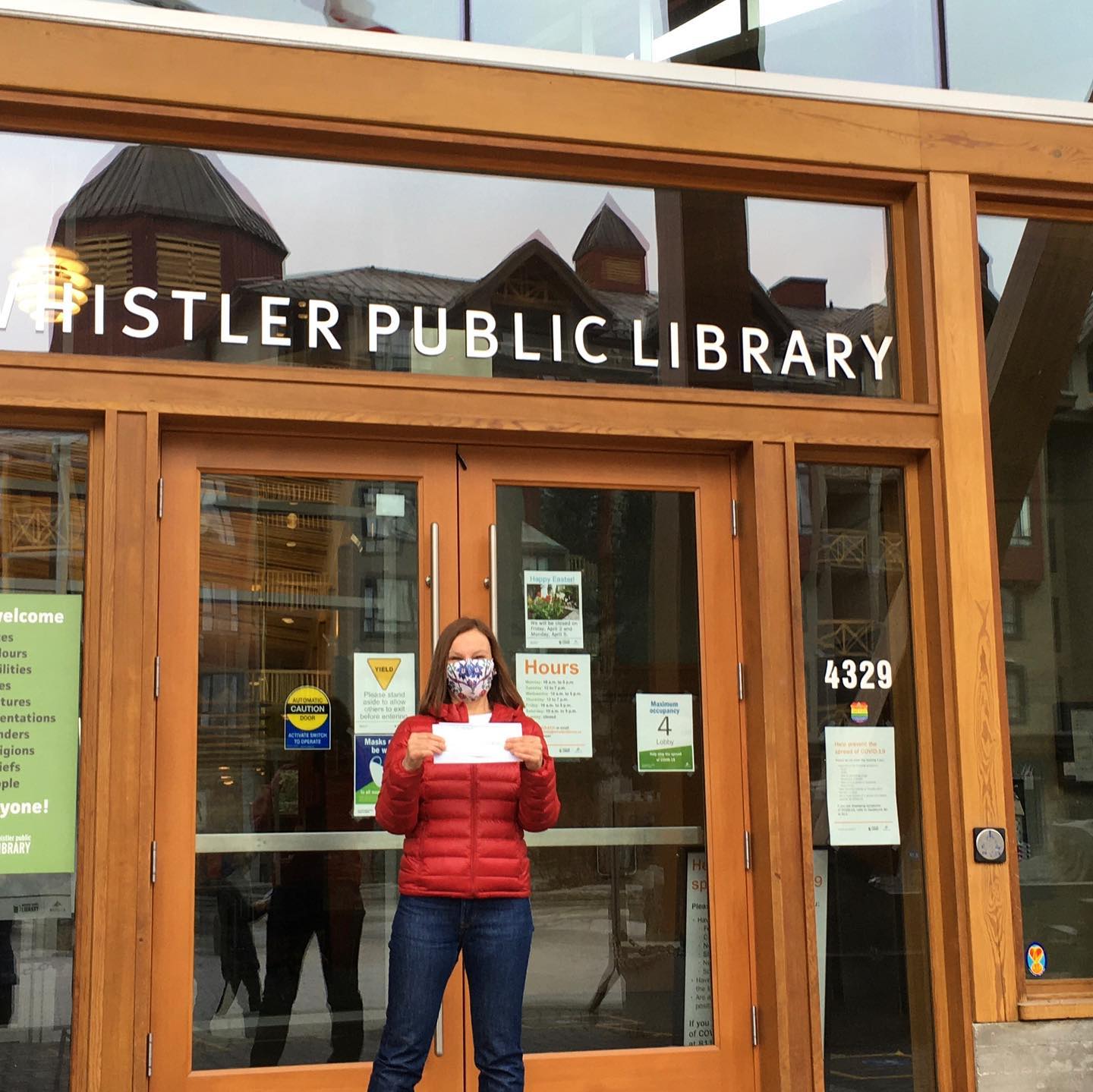 A happy 50/50 raffle ticket... - Friends of Whistler Library | Facebook