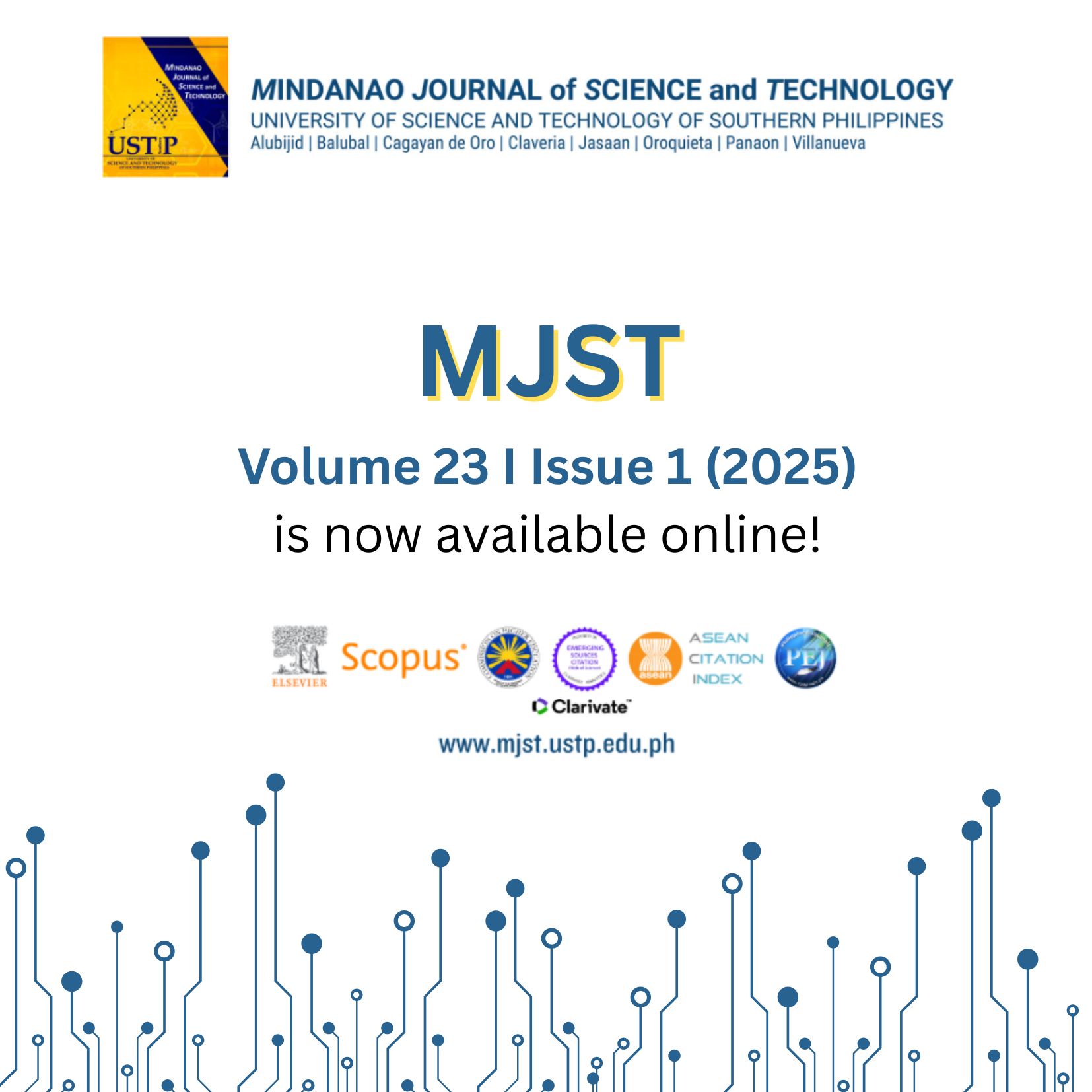 Mindanao - The Mindanao Journal of Science and Technology (MJST) is ...