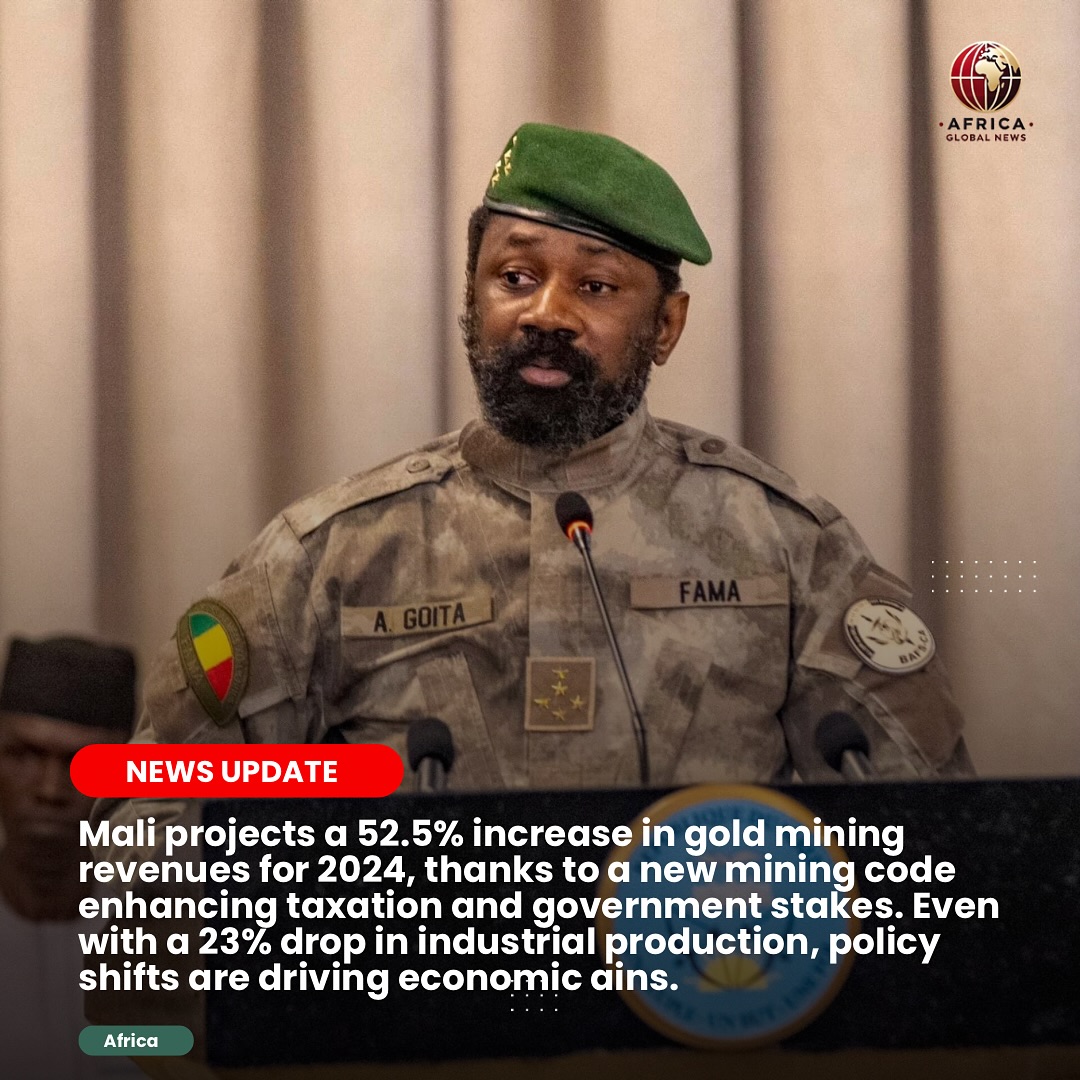Mali projects a 52.5% increase in... - Africa Global News | Facebook