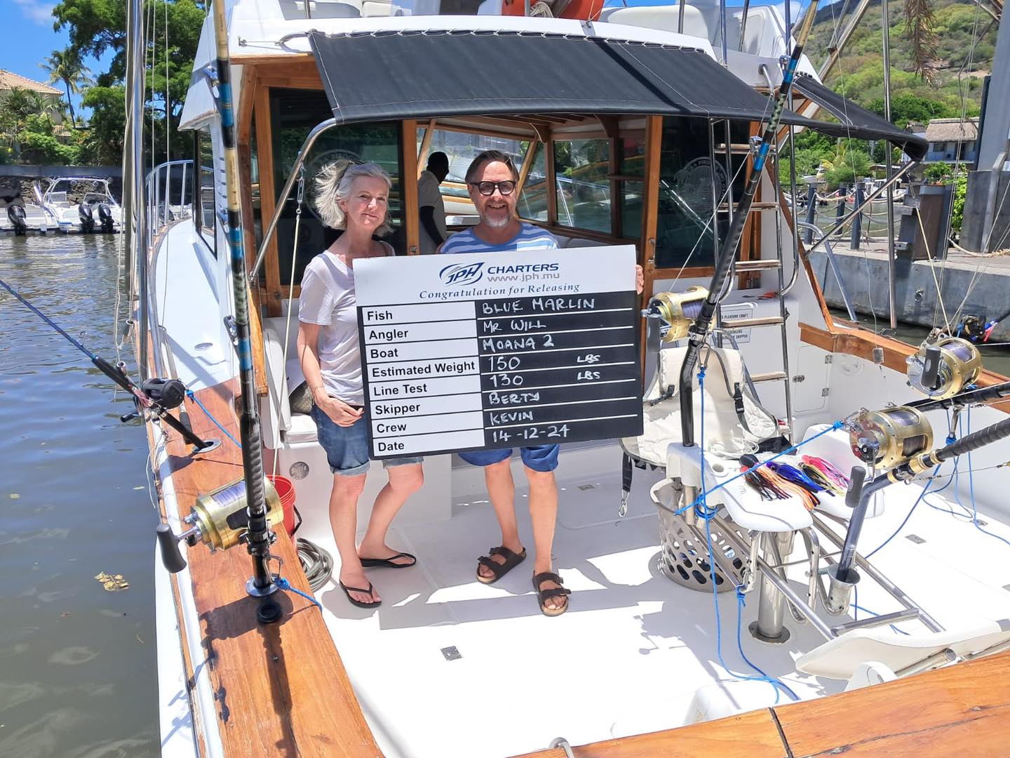 🎣 Catch of the Day! An... - JPH Charters - Mauritius