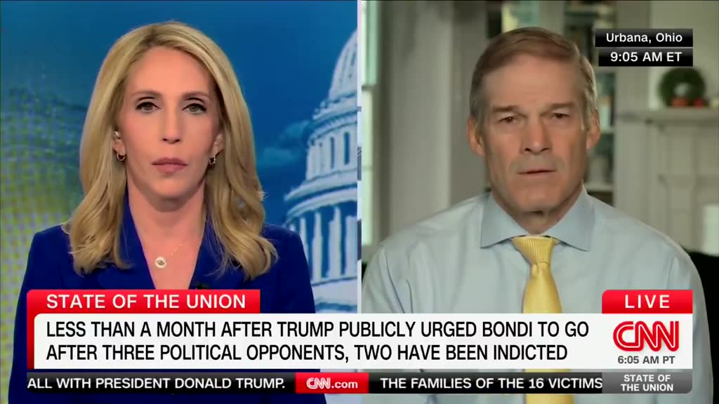 Donald - 🔥 CNN’S DANA BASH TRIES TO CORNER JIM JORDAN — AND GETS ...