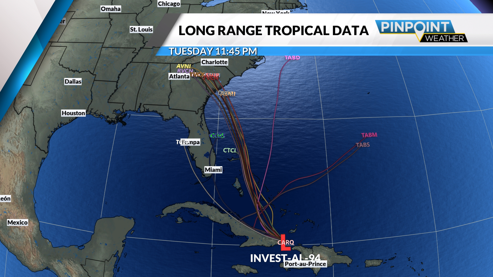 Queen - TRACKING 🌀 Most weather models show what will likely be ...