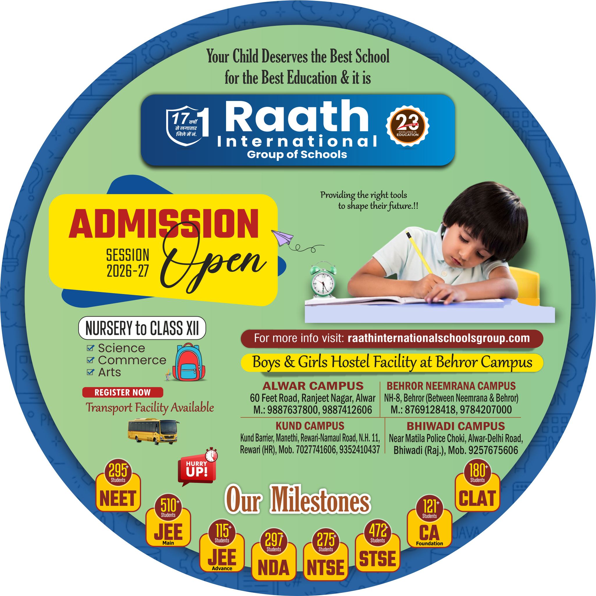 🎀🌸 Wishing you a joyful... - Raath International School Kund | Facebook