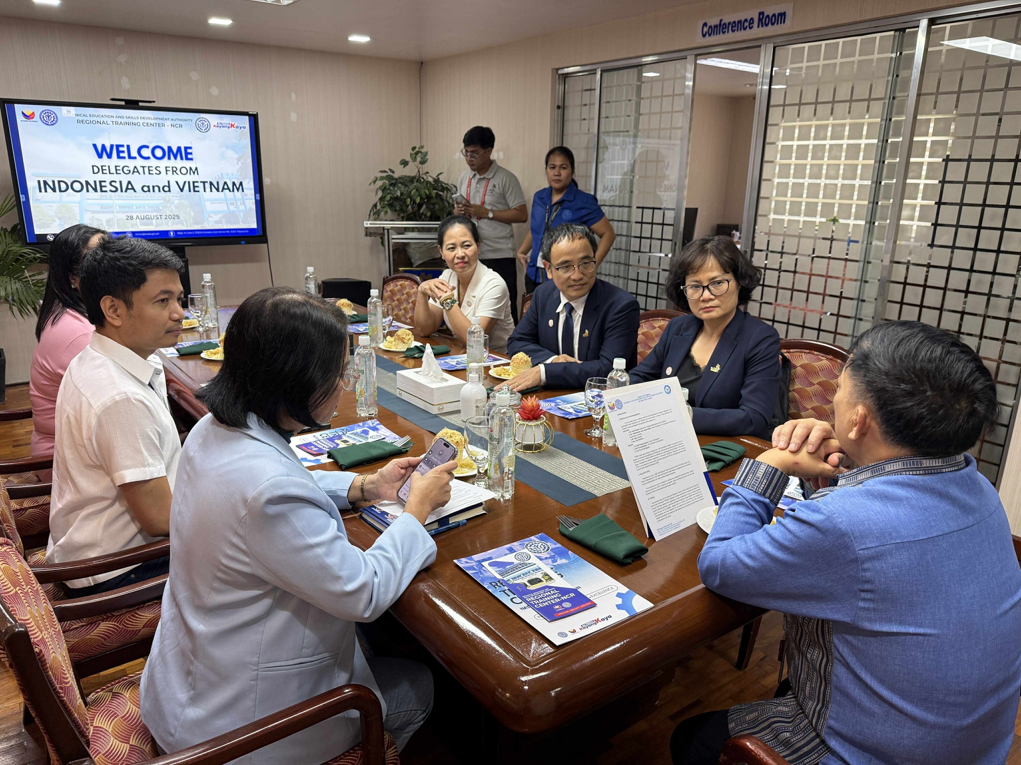 TESDA - TESDA welcomed the Vietnamese and Indonesian... | Facebook
