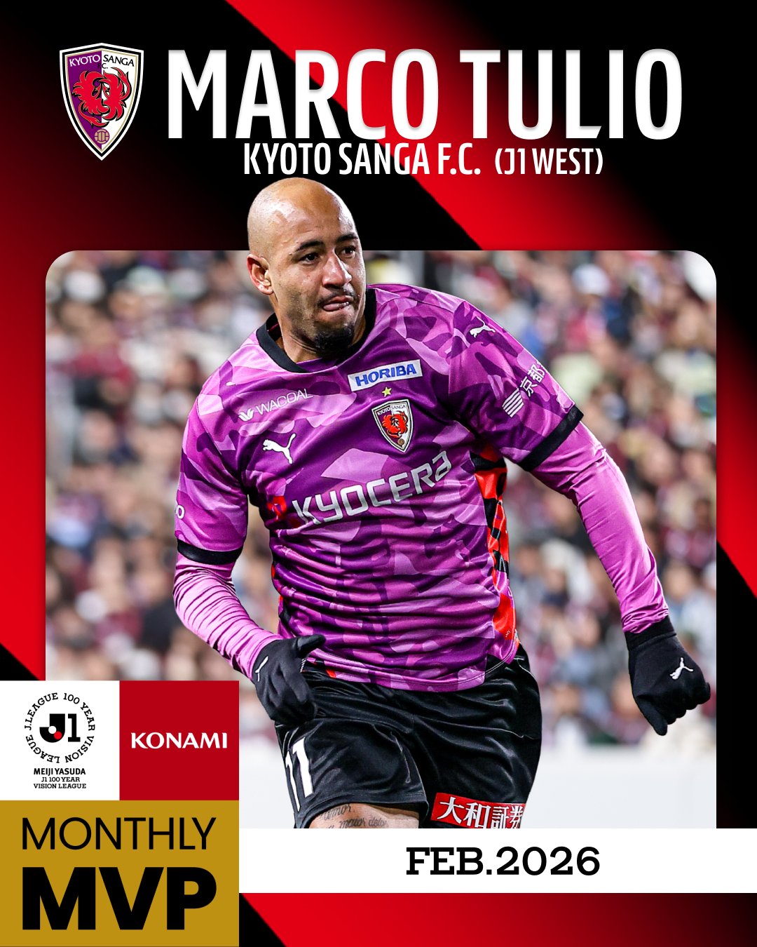 Yuki Soma and Marco Tulio won the FEBRUARY 2026 KONAMI MONTHLY MVP
