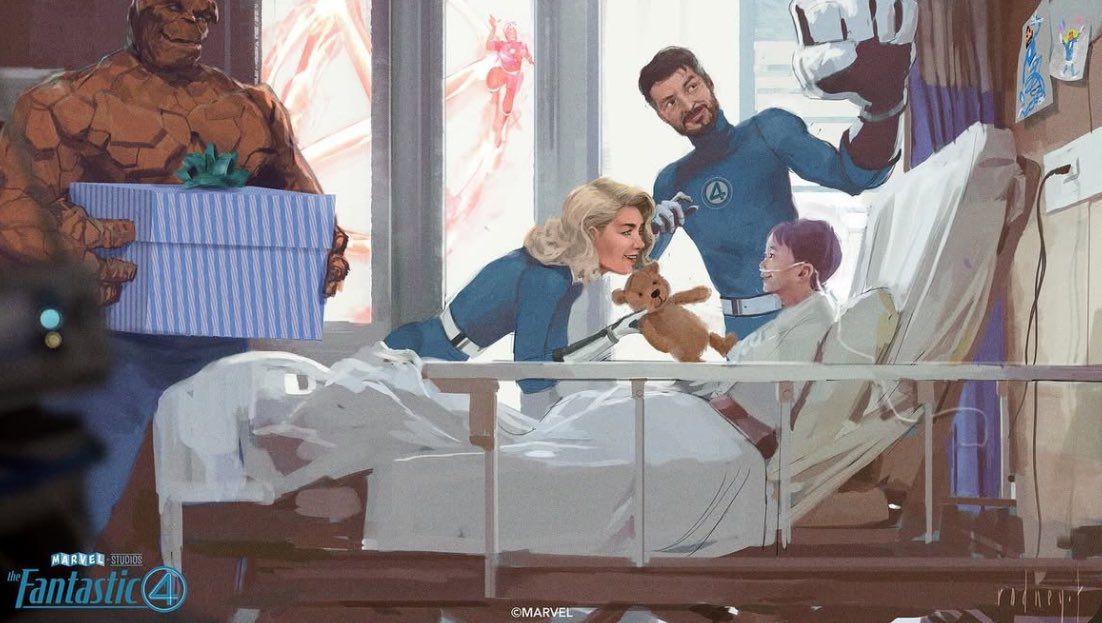 Marvel - New concept art untuk ‘THE FANTASTIC FOUR: FIRST STEPS’ (🎨 ...