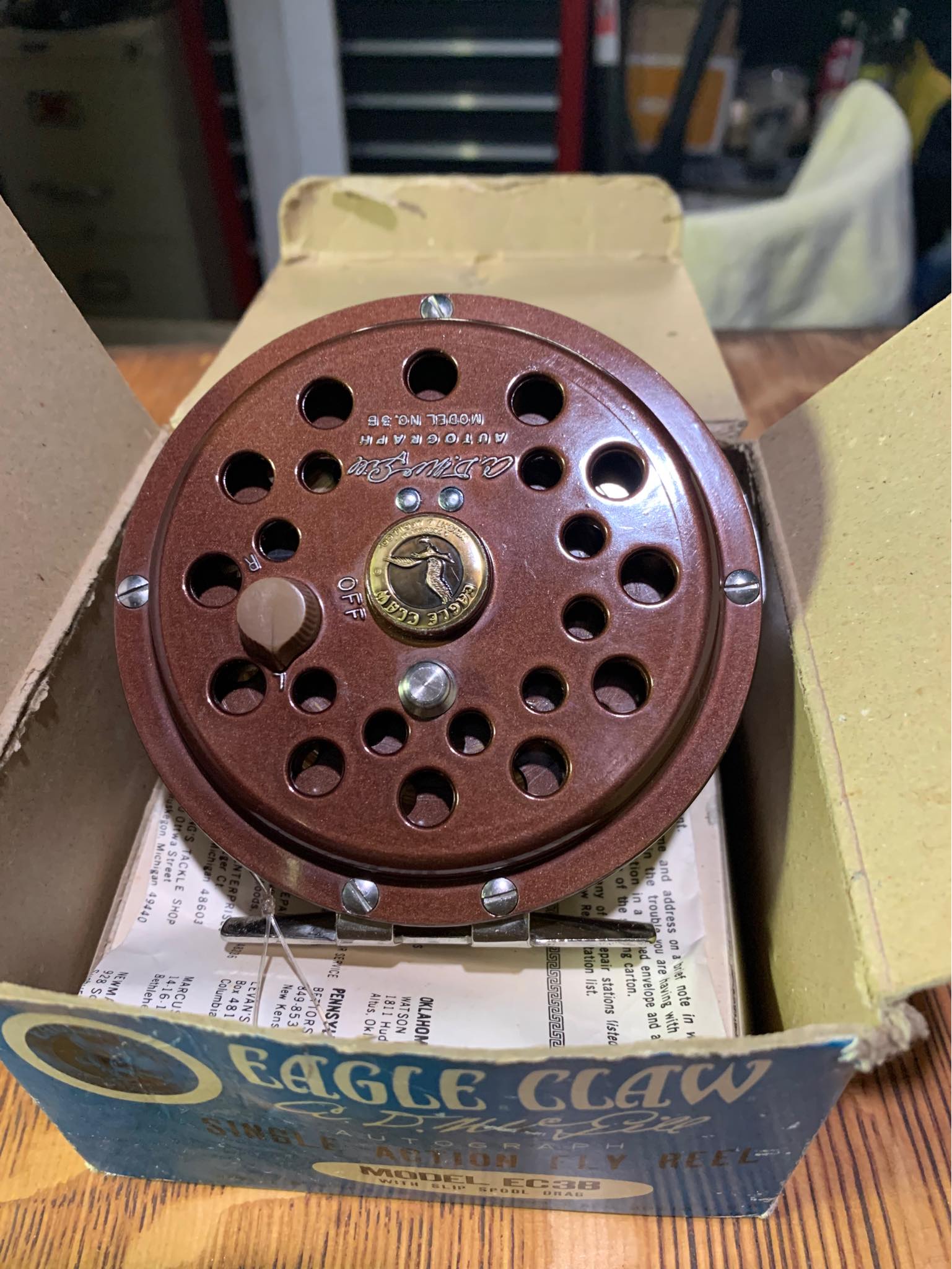 eagle claw granger fly reel Gunnison Spinning The combo includes a perfectly matched 5+1 BB spinning reel thats both smooth and durable Granger 560 Fly Reel |