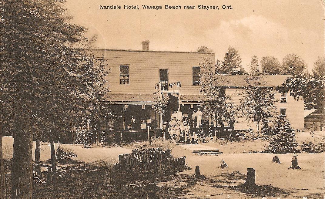 Town - The Ivandale Hotel was located on the banks of the Nottawasaga ...