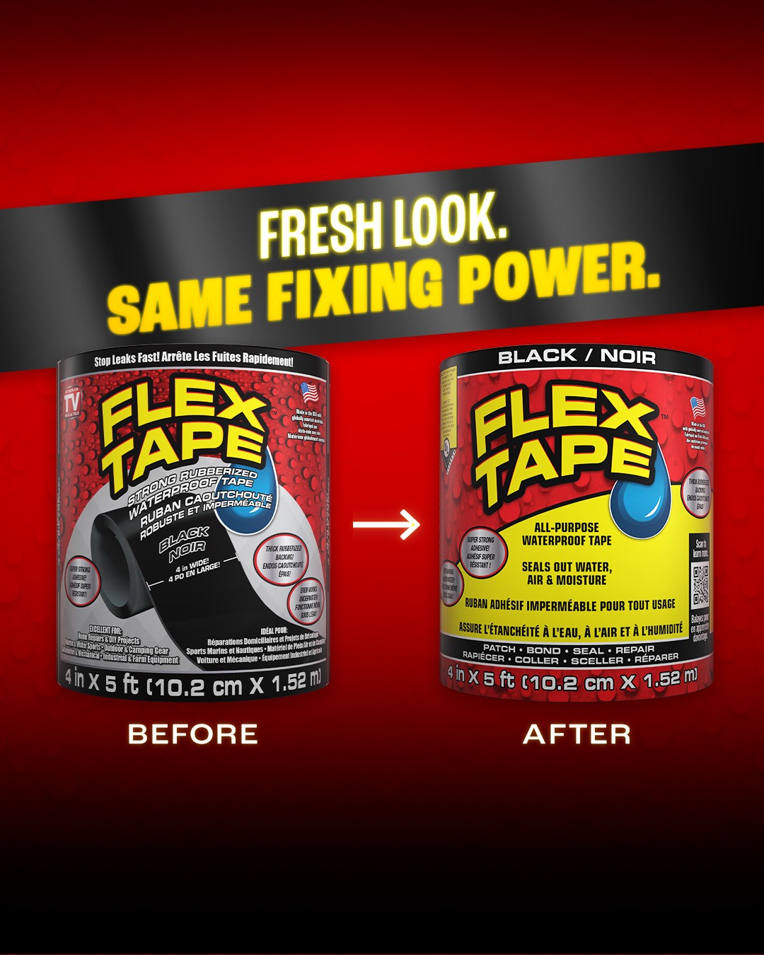Flex Seal Repositionable, removable, reusable protection... Facebook