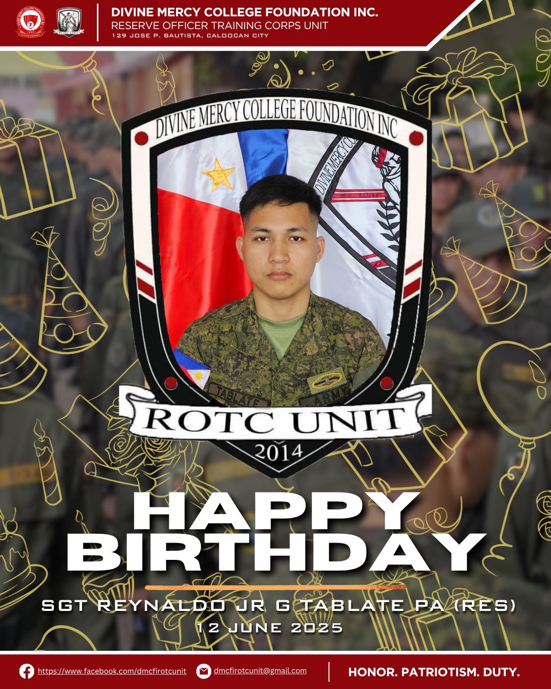 Divine Mercy College Foundation Inc. ROTC Unit