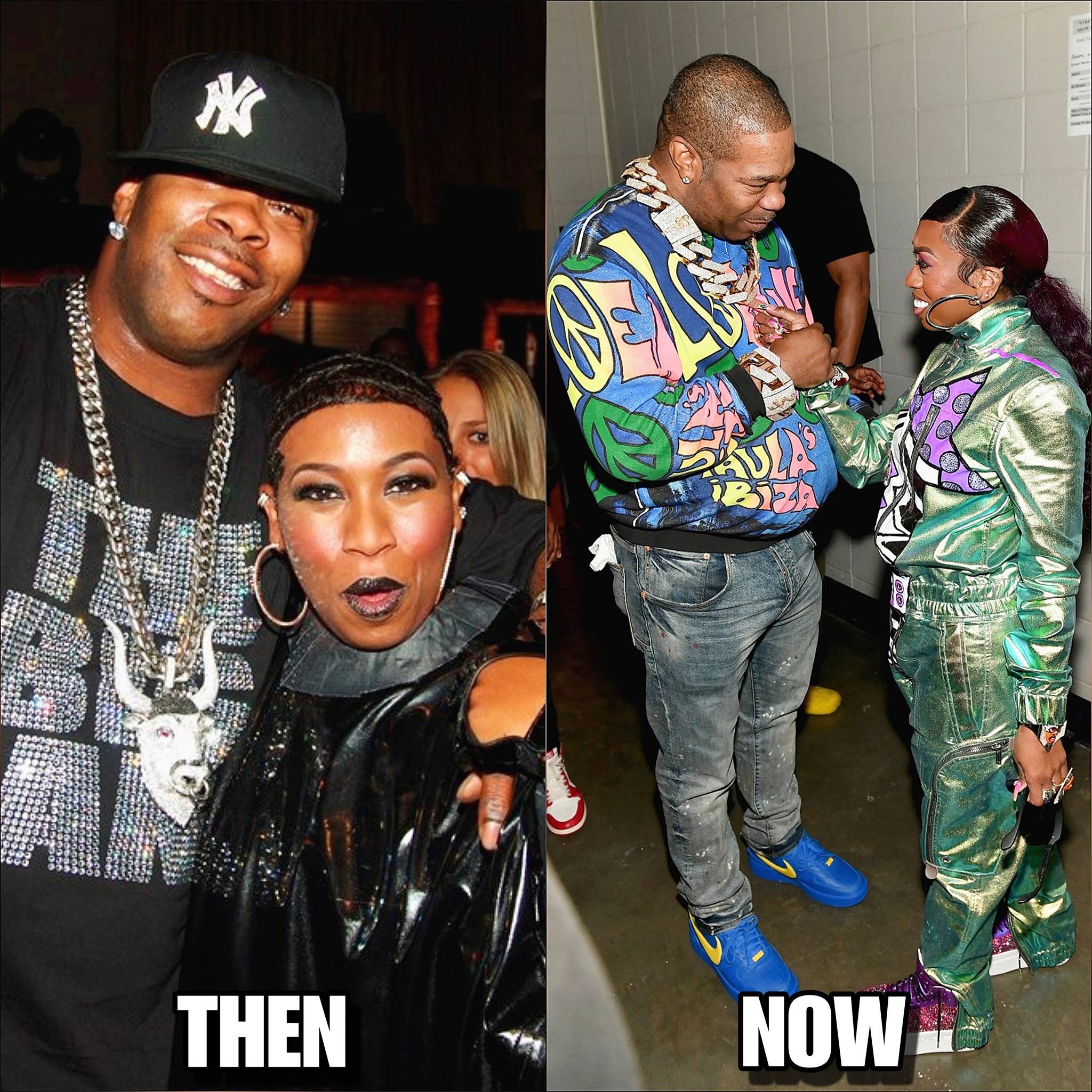 Busta Rhymes & Missy Elliott (Then vs. Now) 🙌