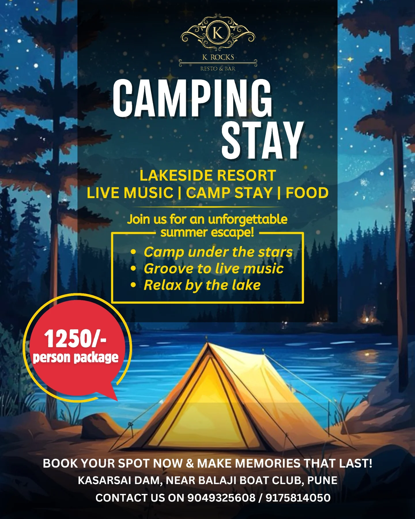 K Rocks Resort, Resto & Bar | Pune