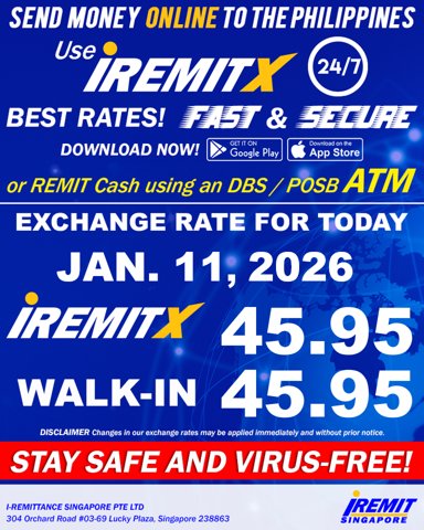 I-Remit Singapore | Facebook