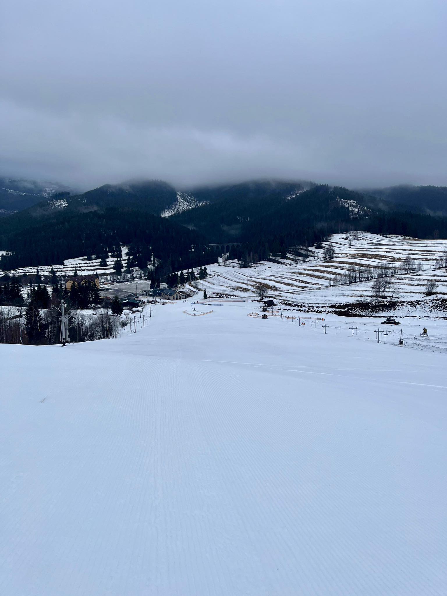 SKI - Dobré ráno z Telgártu 👋 Aktuálne máme +1 °C a zamračené, no aj ...