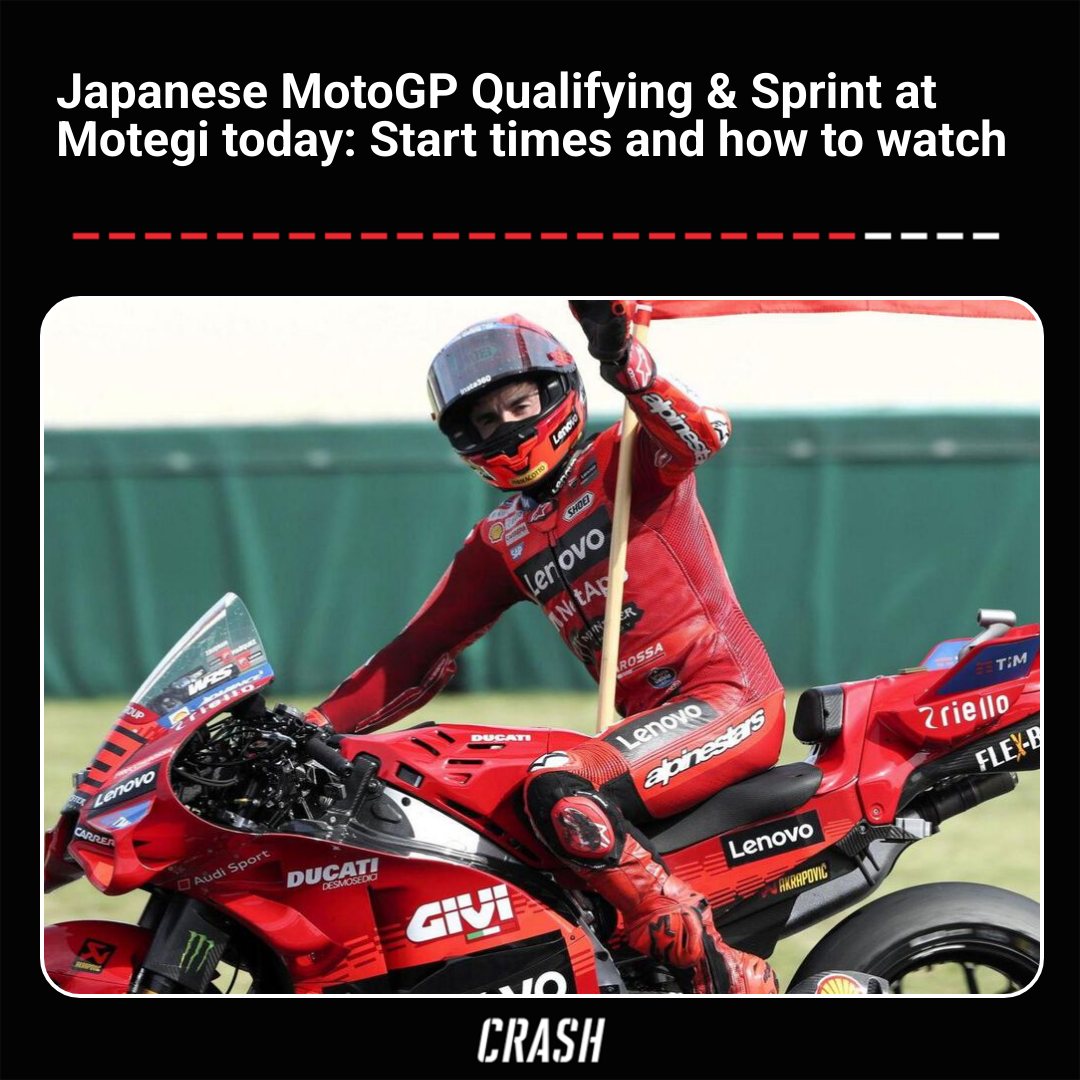 Crash - Information below on how to watch the 2025 Japanese MotoGP at ...
