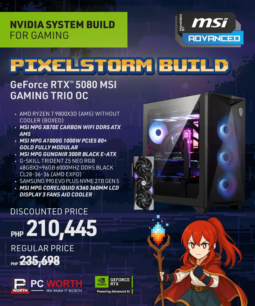 PC - Bossing mala-bagyo sa lupet itong PIXELSTROM BUILD powered by ...