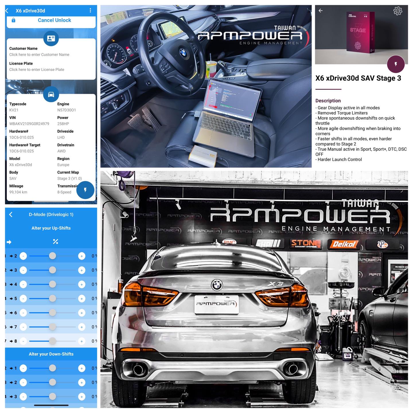 🇩🇪BMW F16 X6... - RPM POWER Engine Management Asia
