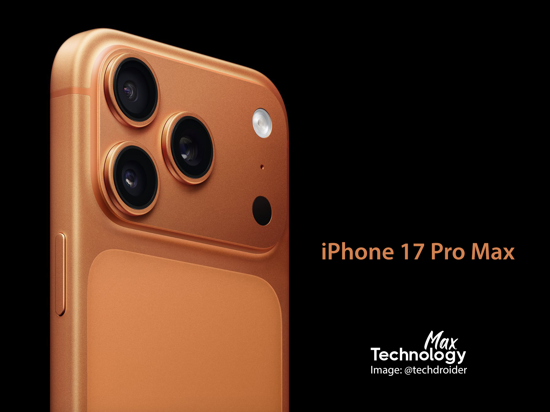 Technology Max - أجمل لون لهاتف iPhone 17 Pro Max الجديد. | Facebook