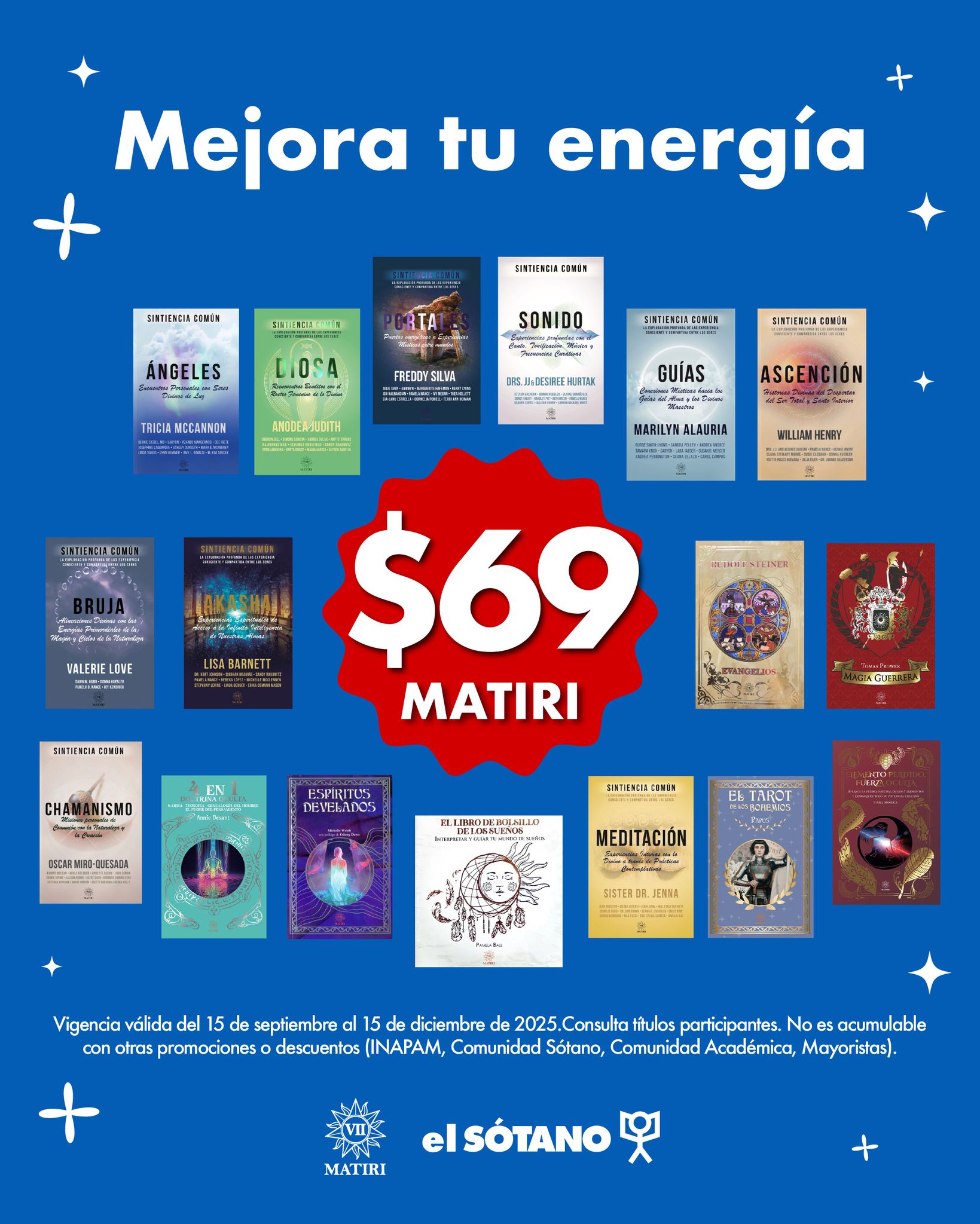 Mejora tu energía con muchos temas... - Librerías El Sótano | Facebook