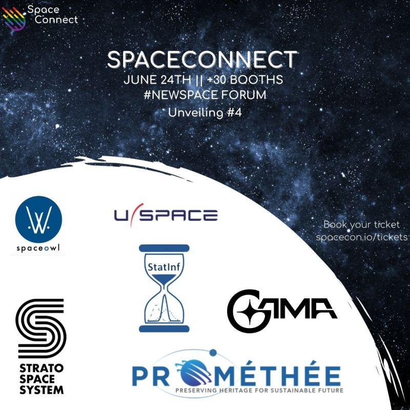 🚀 June 24th - #Newspace #forum at SpaceConnect'21 🚀 Visit the booths ...