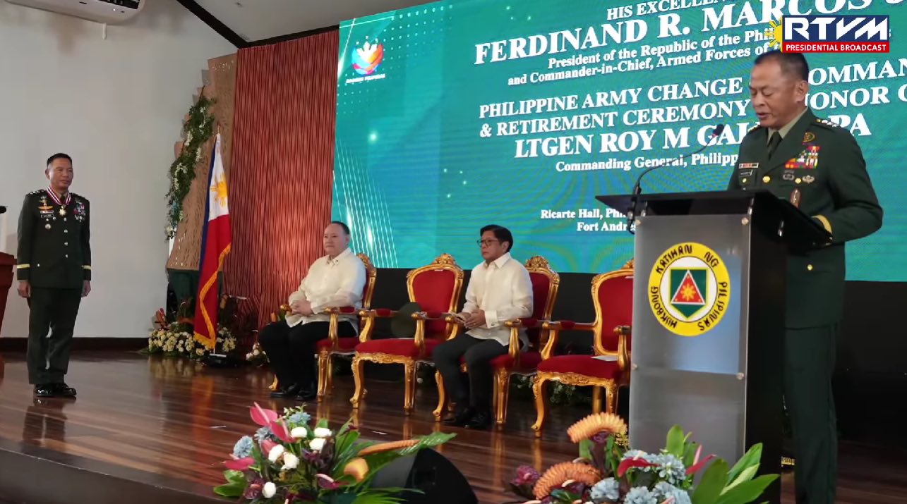 News5 - PHILIPPINE ARMY CHANGE OF COMMAND AND RETIREMENT CEREMONY ...