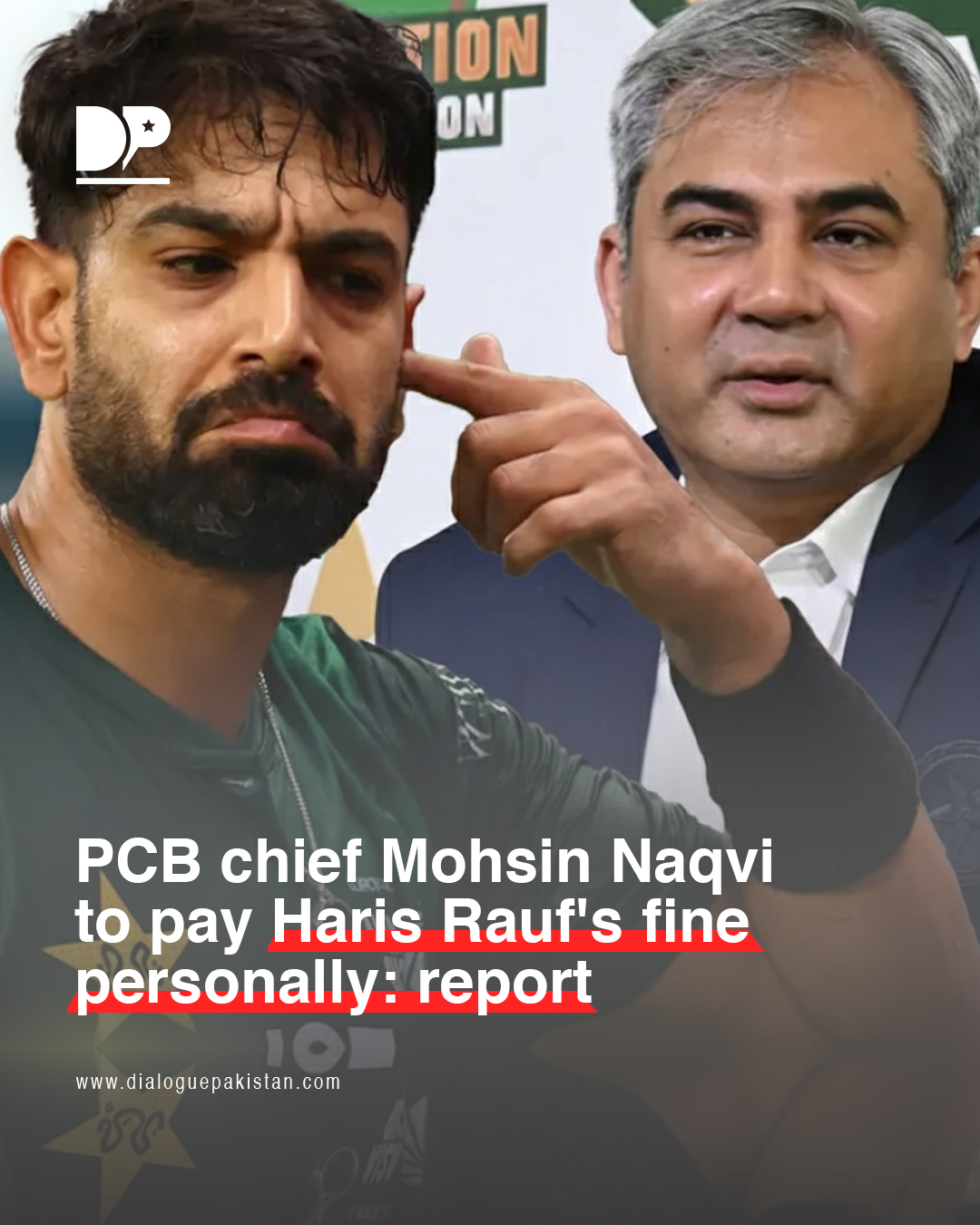 Dialogue - Pakistan Cricket Board (PCB) Chairman Mohsin Naqvi has ...