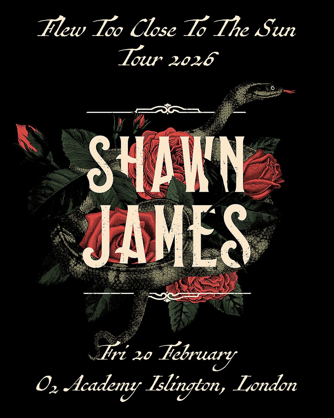 Shawn James brings his powerful... - O2 Academy Islington | Facebook