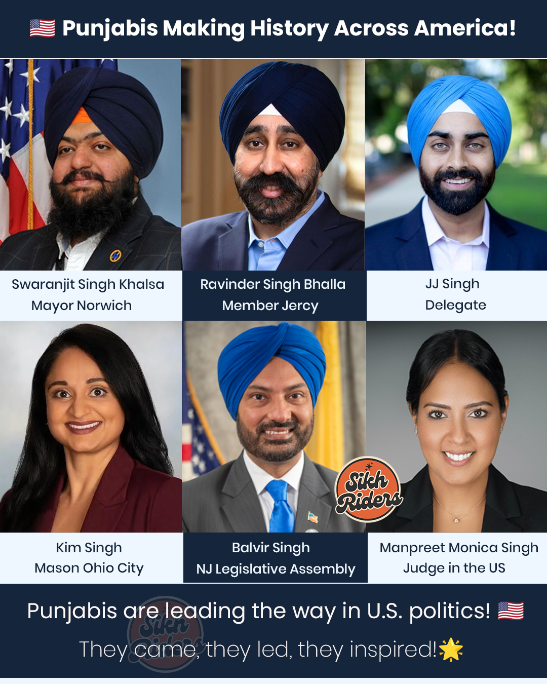 Sikh Riders - 🇺🇸 Punjabis Making History Across America!... | Facebook