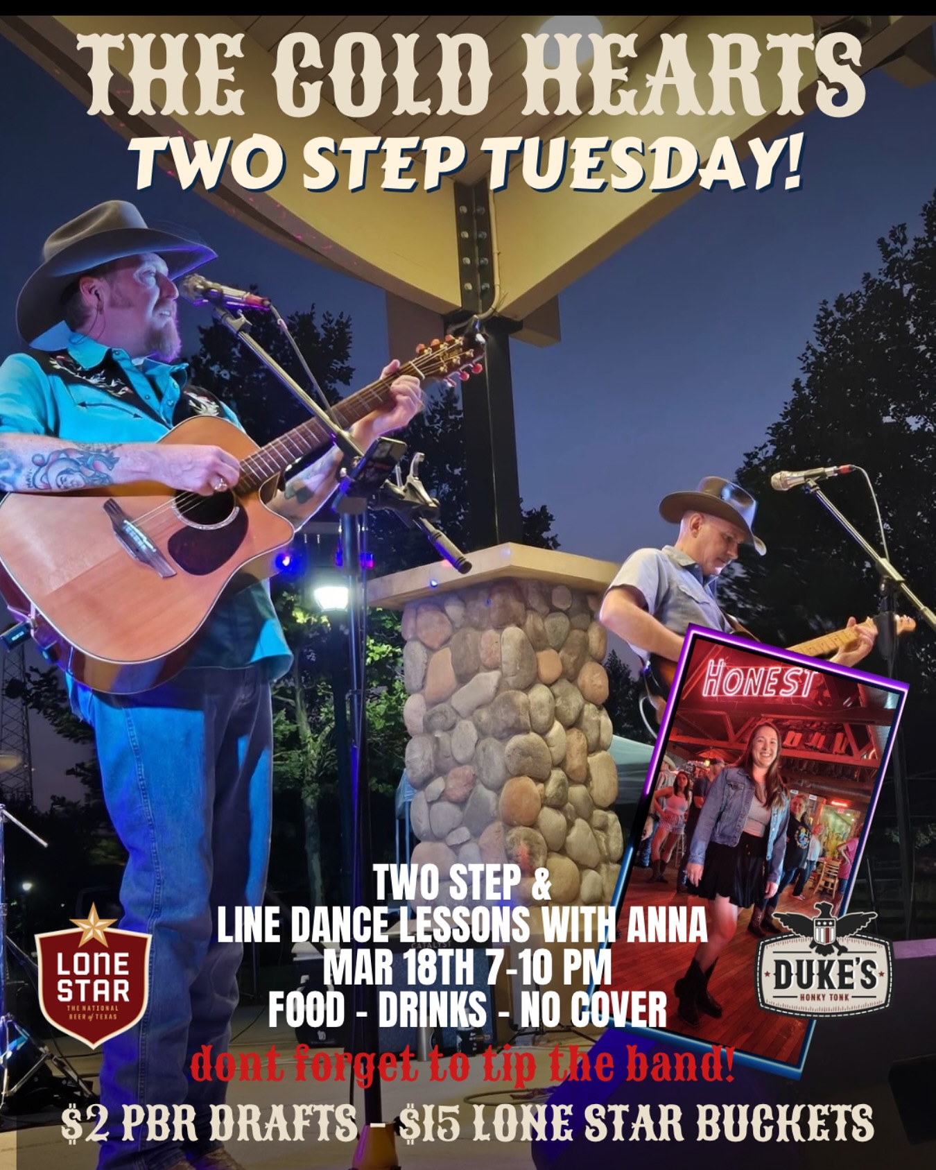 The Cold - Tuesday Night @dukes_indy presents Two Step Tuesday with ...