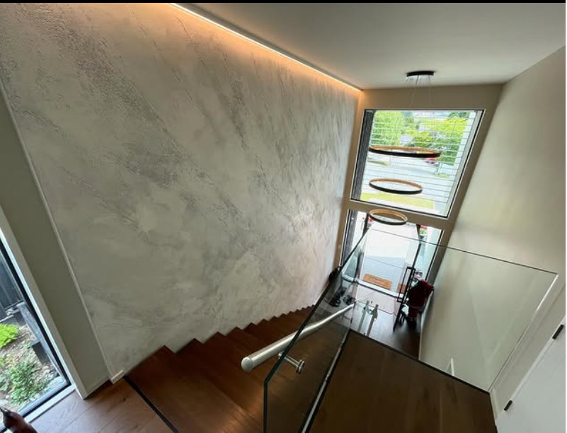 Home - ⭐⭐⭐⭐⭐How stunning is this black and white split stone feature ...