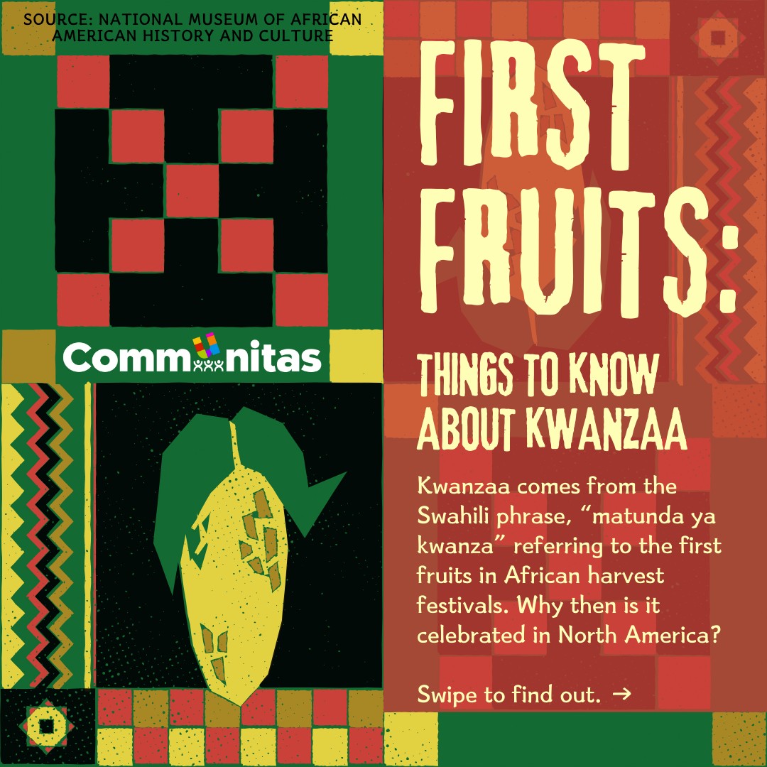 Communitas - 🕯️ Happy Kwanzaa from Communitas 🕯️ As... | Facebook