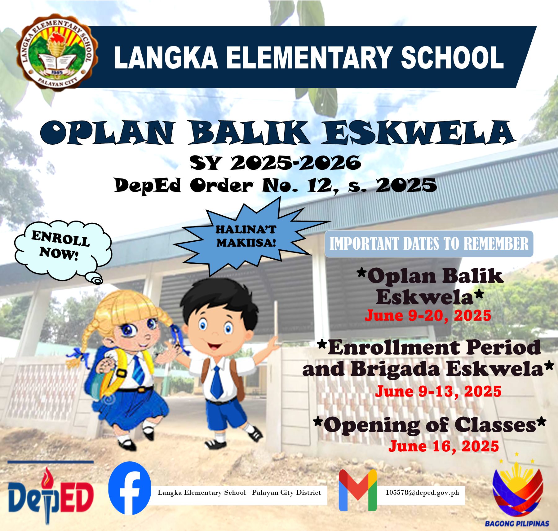 Langka... - Langka Elementary School - Palayan City District