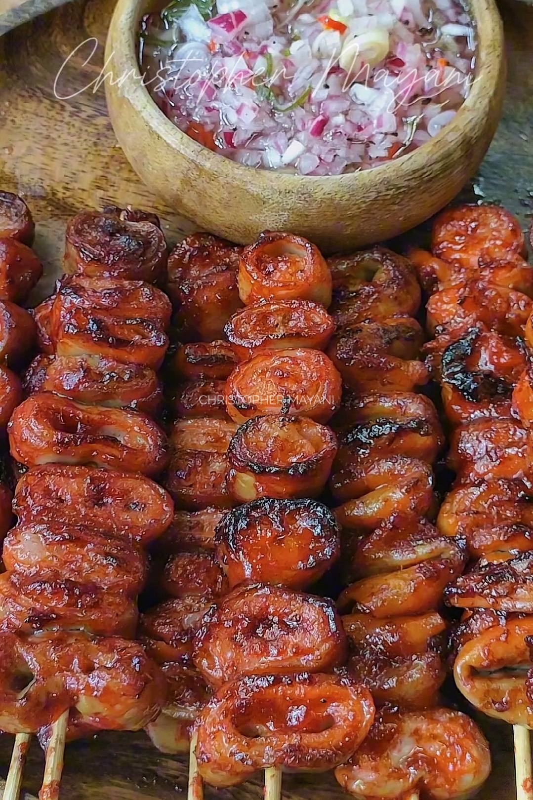 Team Mayani - BBQ bituka at tumbong ng baboy with masarap... | Facebook
