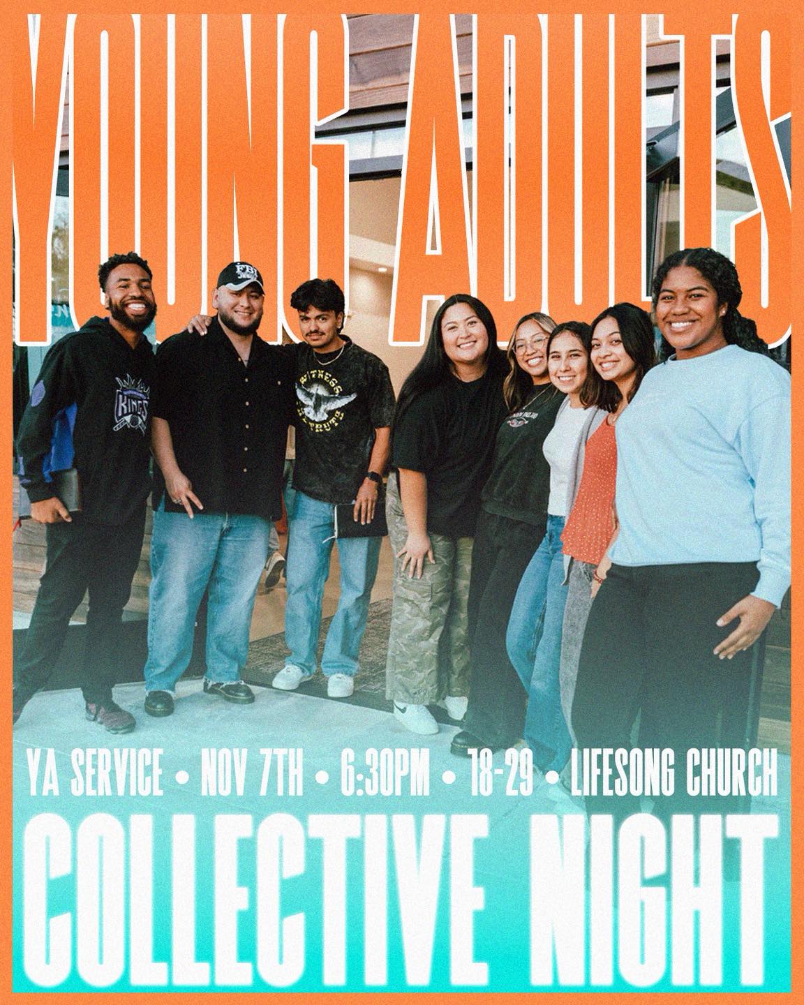 Lifesong STKN - 🔥 YOUNG ADULTS COLLECTIVE NIGHT IS... | Facebook
