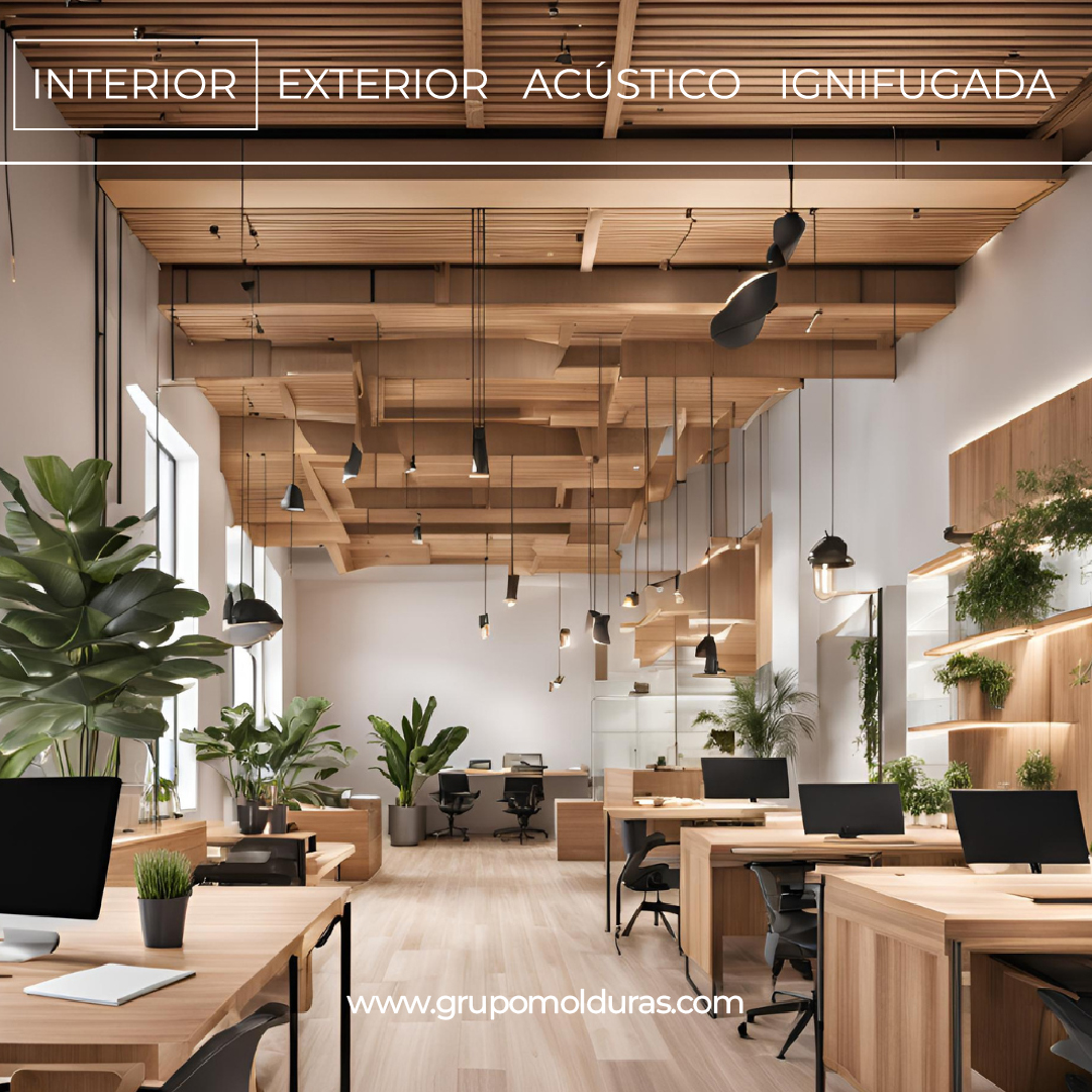 Molduras del Noroeste, S.L. - 🌟 Molduras en espacios coworking 🌟 ...
