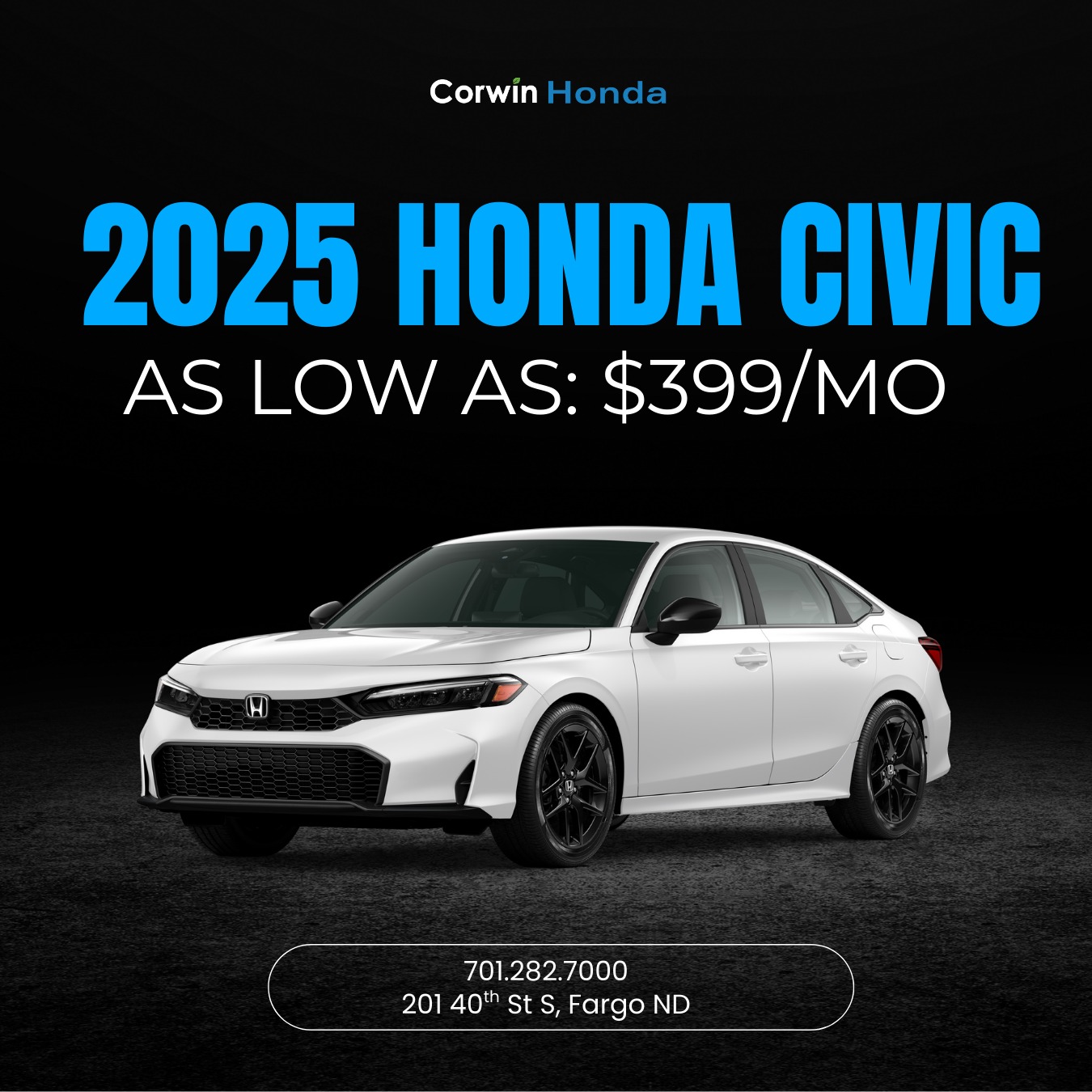 Corwin Honda - 🔥 The 2025 Honda Civic is HERE at Corwin... | Facebook