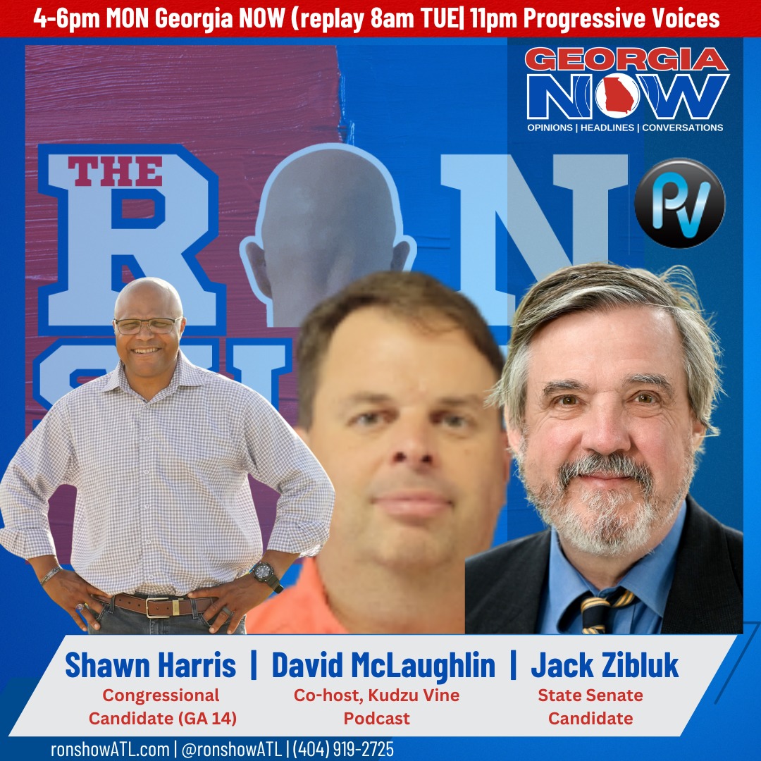 Georgia Now - Another packed lineup on The Ron Show this... | Facebook