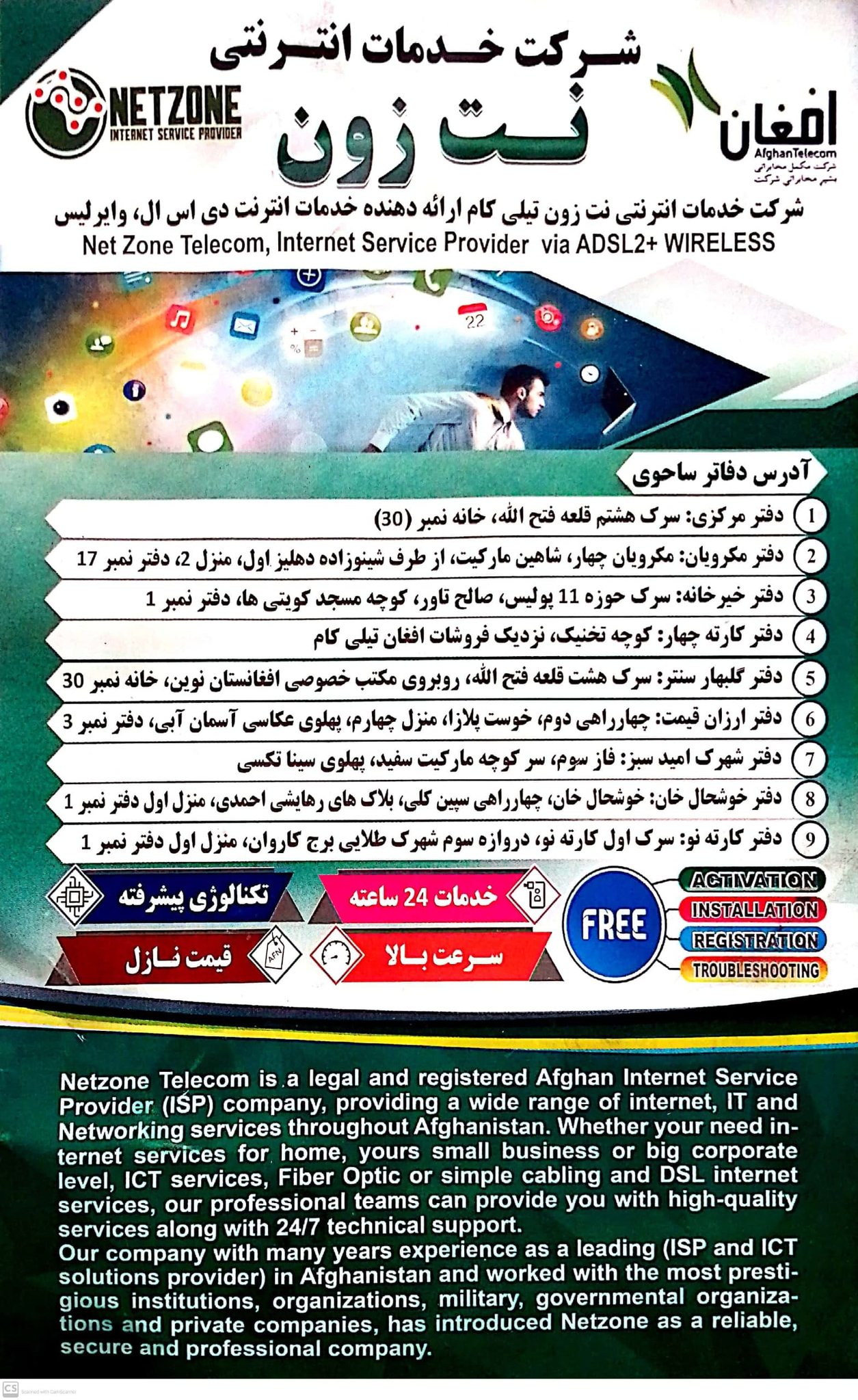 Netzone Telecom Internet Service Provider
