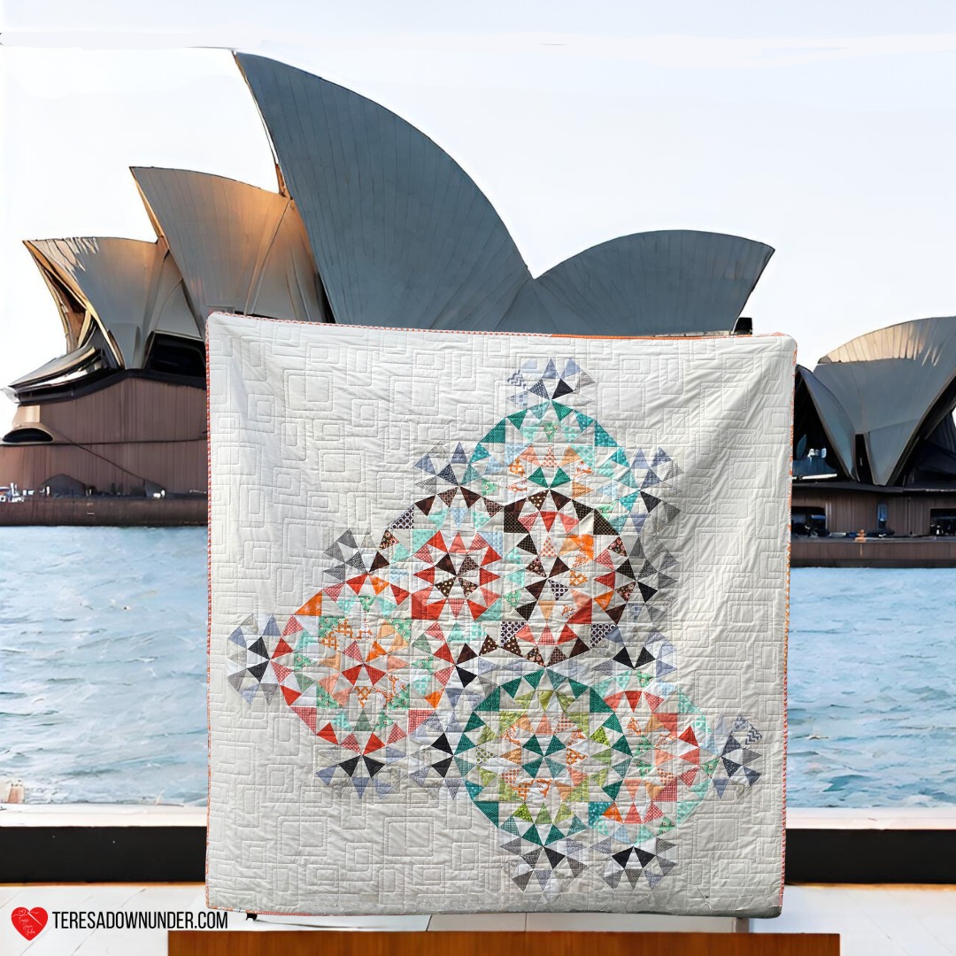 TeresaDownUnder - Have a look at this Cog in the wheel quilt. It’s a ...